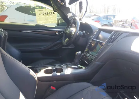 2021 Infiniti Q60 Red Sport 400 из США, поврежденный, VIN JN1FV7LL8MM560392